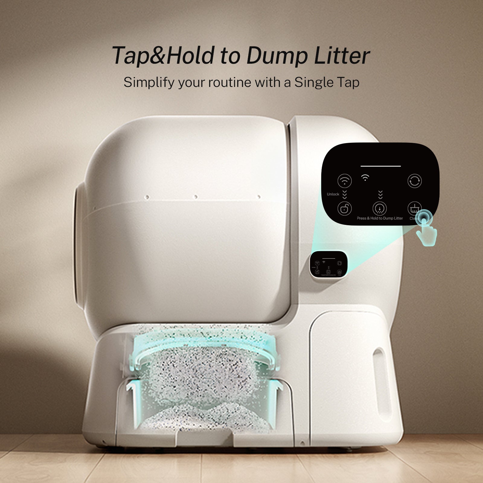 Self-cleaning Litter Box CS106