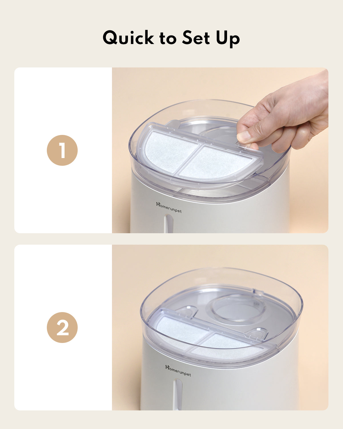 BF25M/WF20/CF20/BF10 Pet Fountain Filter (3pcs)