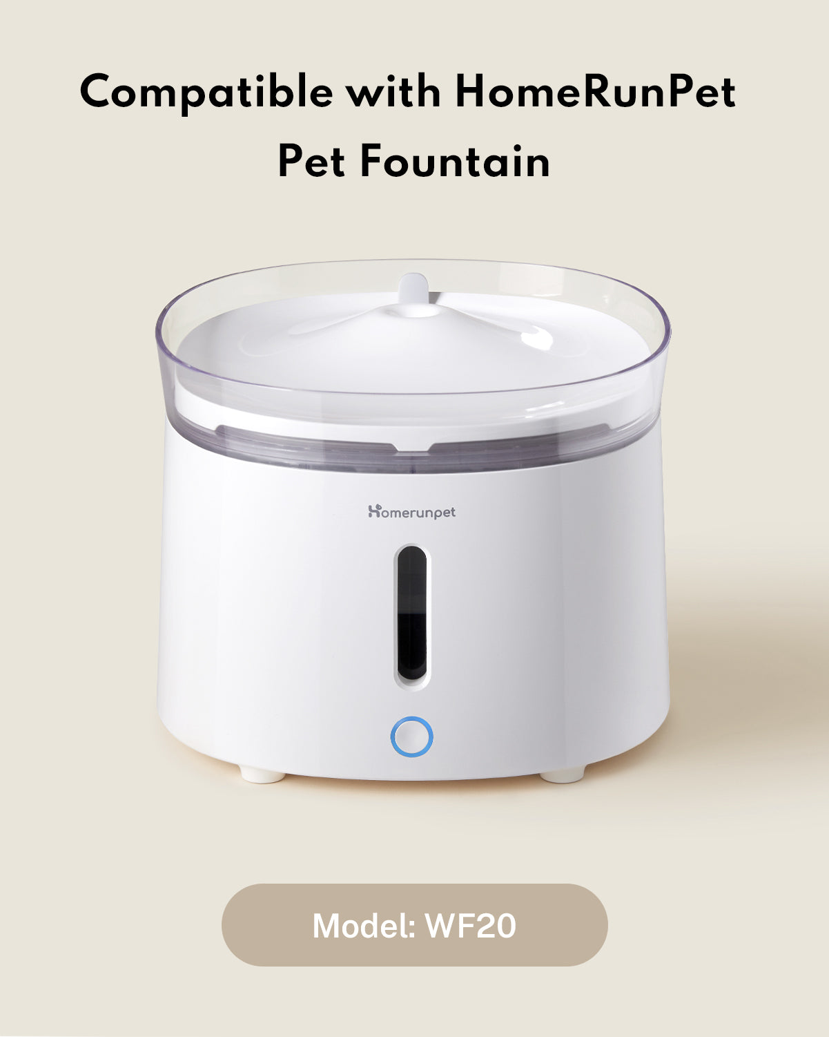 WF20/CF20/BF10 Pet Fountain Filter (3pcs)
