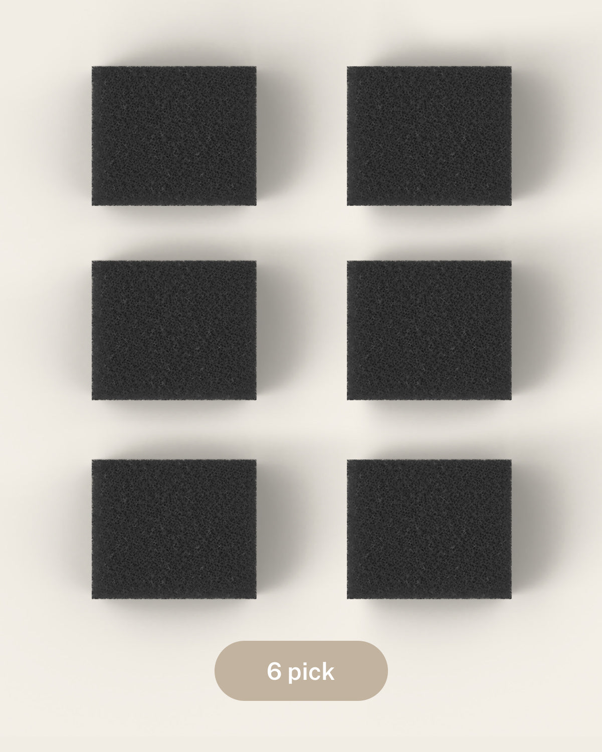 Replacement Sponge For BF25M/WF20/CF20/BF10 Pet Fountain (6pcs)