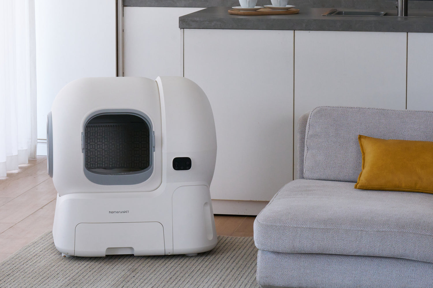 Inside the homerunPET Self-cleaning Litter Box CS106: Redefining Clean for Modern Cat Homes