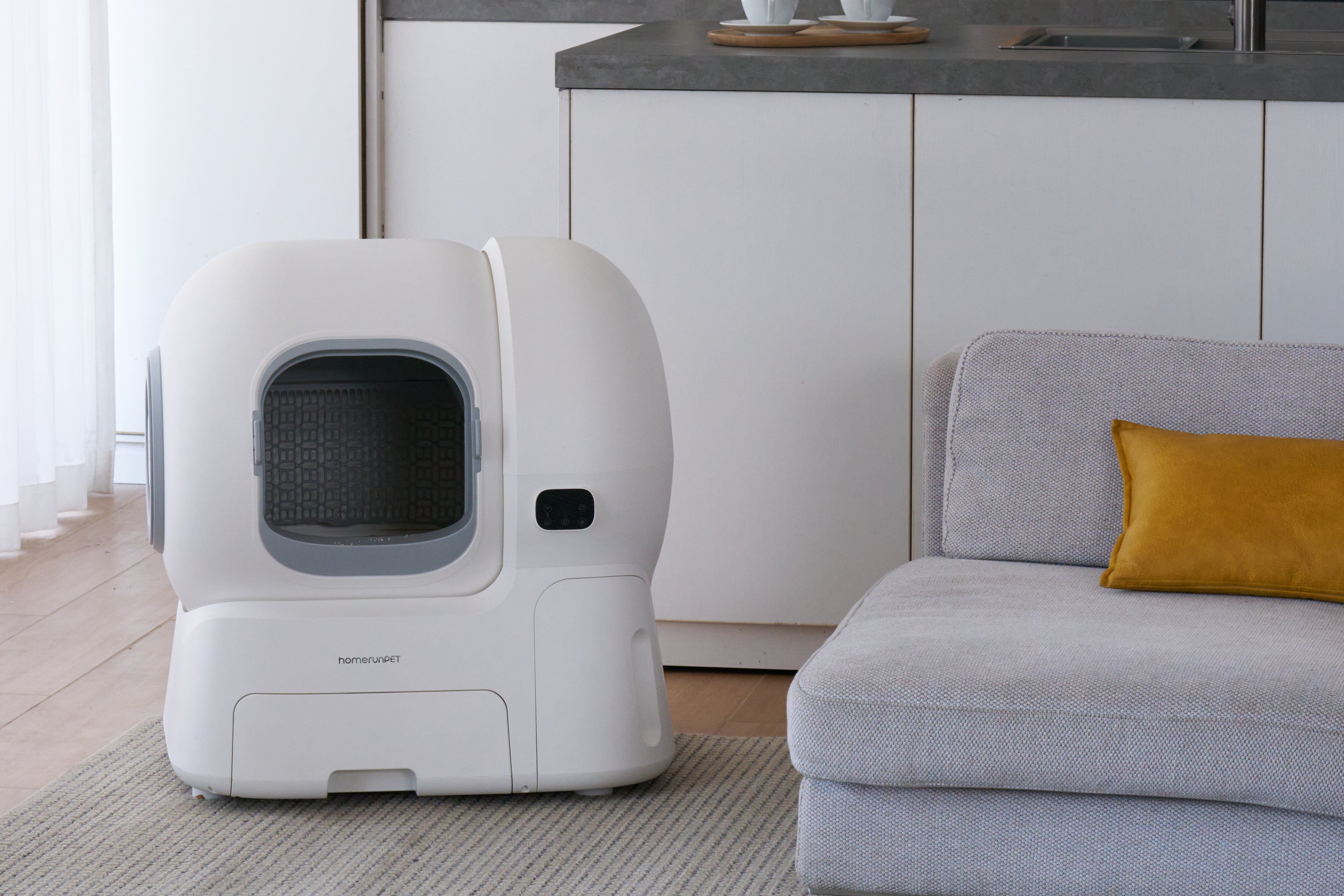 Inside the homerunPET Self-cleaning Litter Box CS106: Redefining Clean for Modern Cat Homes