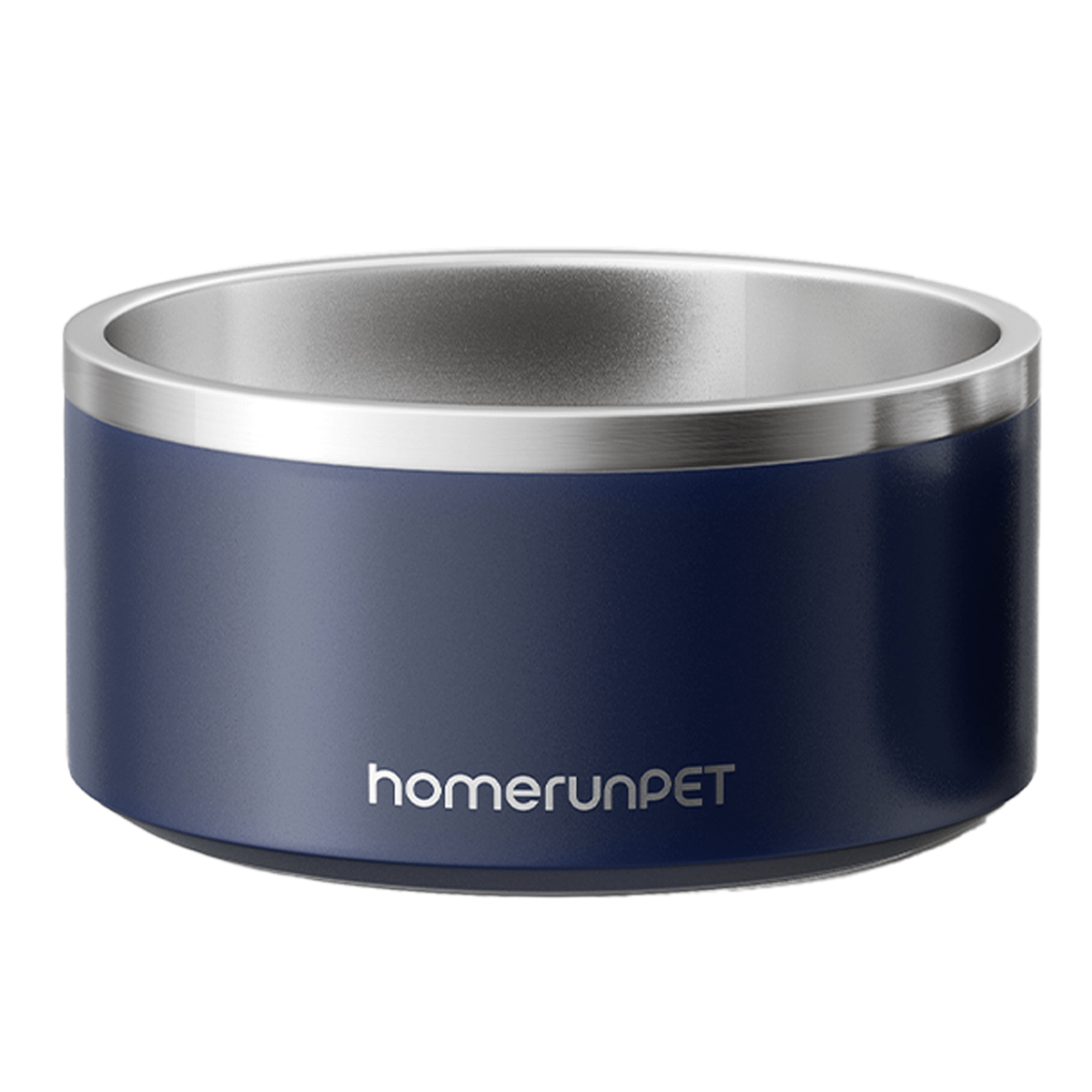 HomeRunPet Dog Food Water Insulated Stainless Steel Bowl