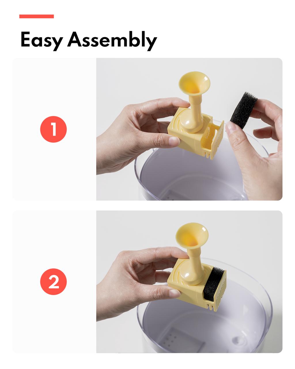 Self-Cleaning Wireless Pump Compatible with Model WF20/CF20