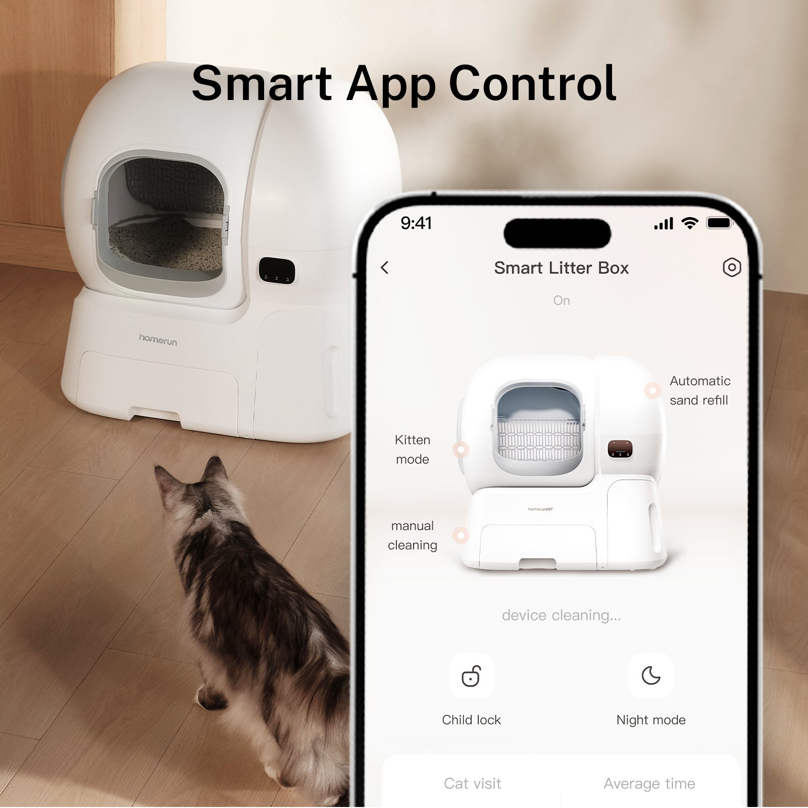 Self-cleaning Litter Box CS106