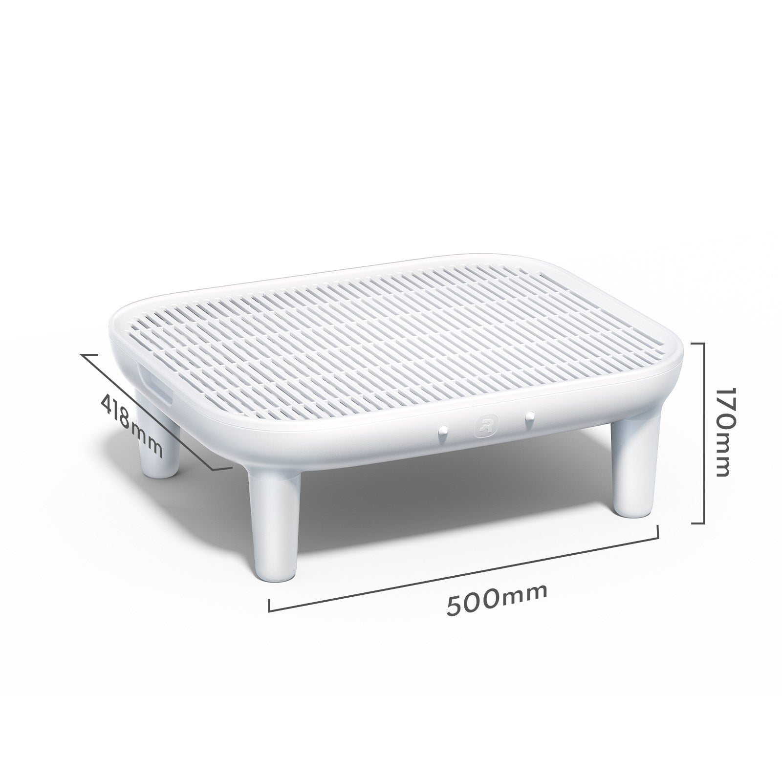 cat litter step for homerunPET Self-cleaning Litter Box CS106 with dimension